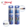 High-quality triangular designed wooden standard pencil with eraser for children HB pencils Specification image